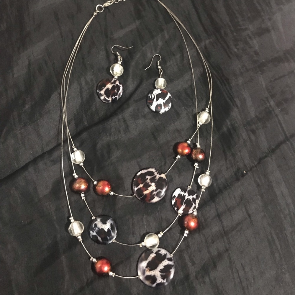 NECKLACE AND EARRINGS SET